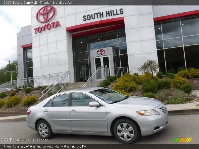 Titanium Metallic / Ash 2007 Toyota Camry LE