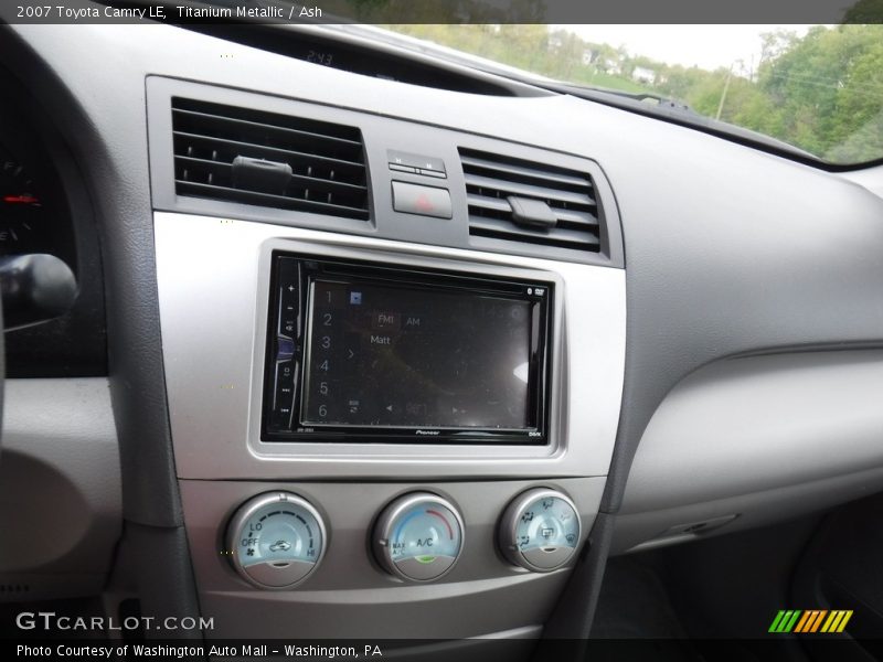 Titanium Metallic / Ash 2007 Toyota Camry LE