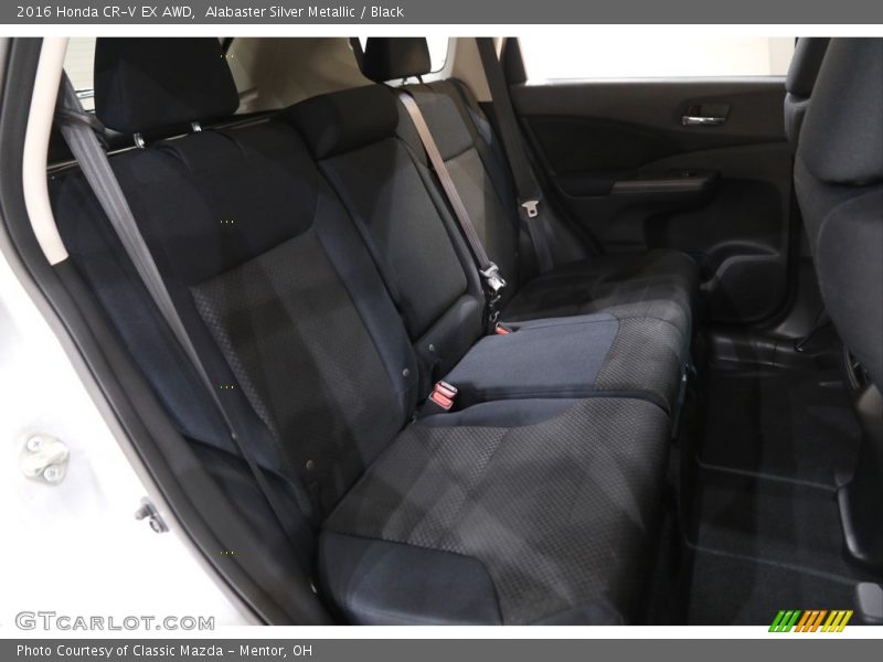 Alabaster Silver Metallic / Black 2016 Honda CR-V EX AWD