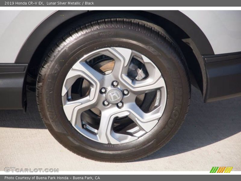 Lunar Silver Metallic / Black 2019 Honda CR-V EX