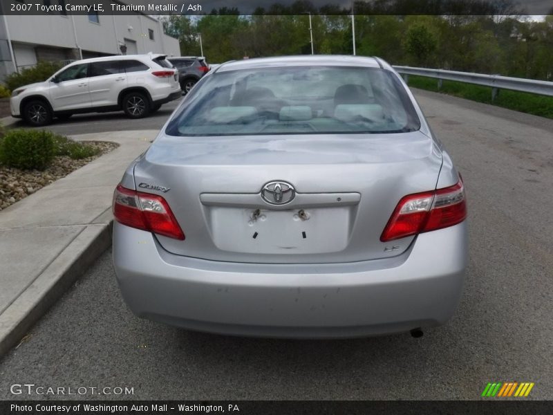Titanium Metallic / Ash 2007 Toyota Camry LE