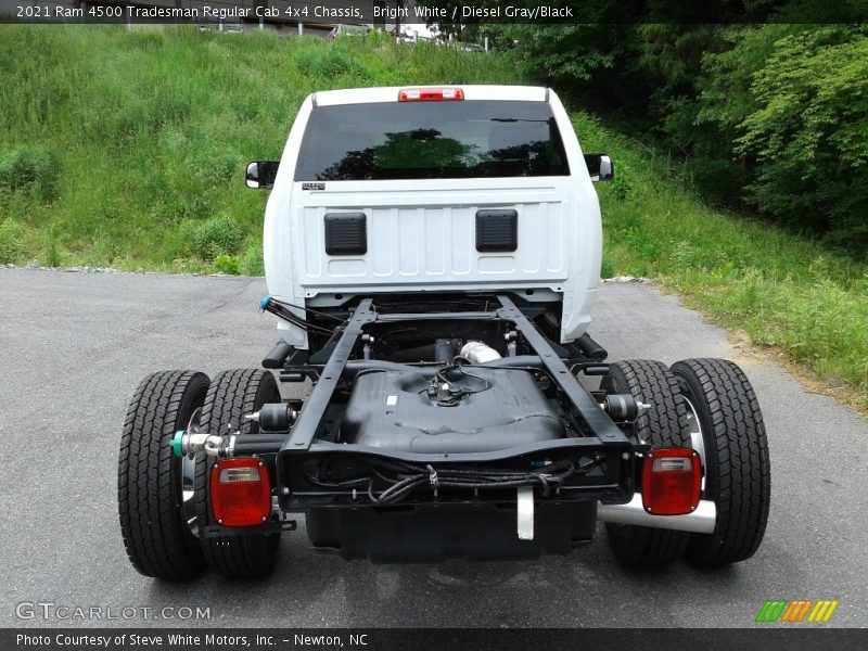Undercarriage of 2021 4500 Tradesman Regular Cab 4x4 Chassis