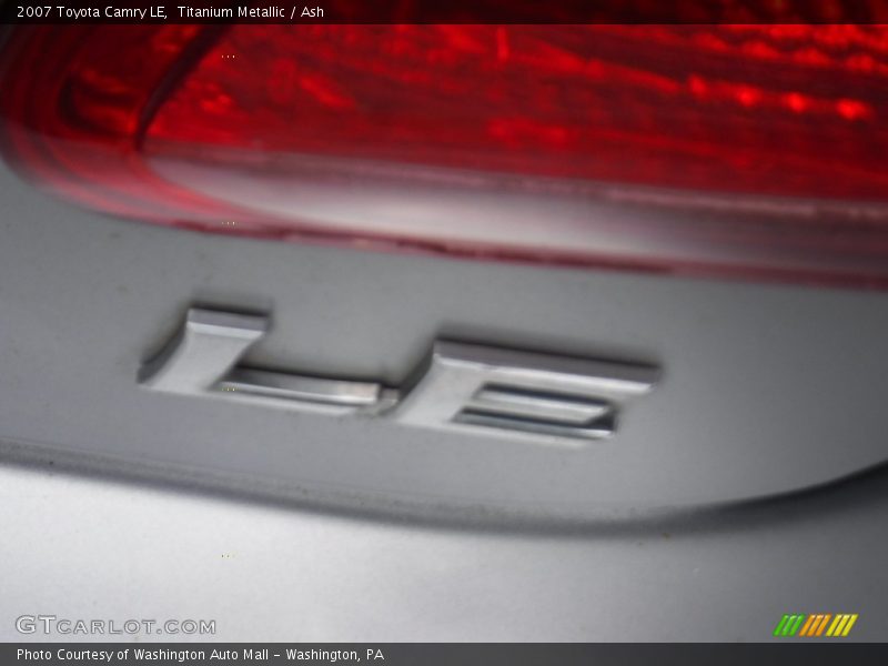 Titanium Metallic / Ash 2007 Toyota Camry LE