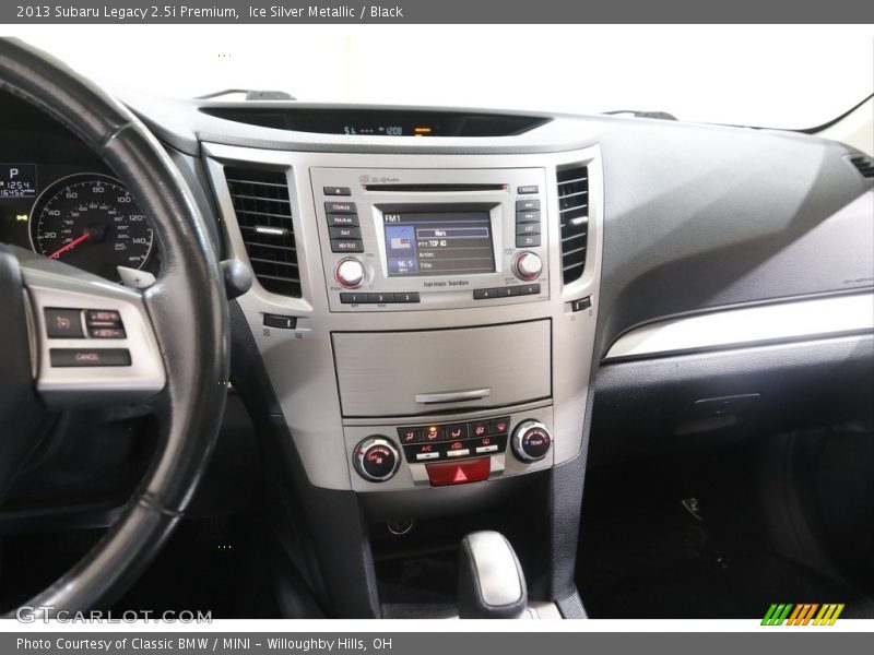Controls of 2013 Legacy 2.5i Premium