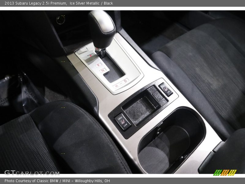  2013 Legacy 2.5i Premium Lineartronic CVT Automatic Shifter