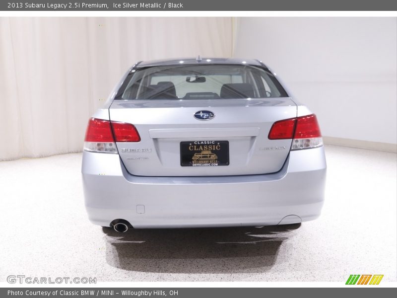 Ice Silver Metallic / Black 2013 Subaru Legacy 2.5i Premium