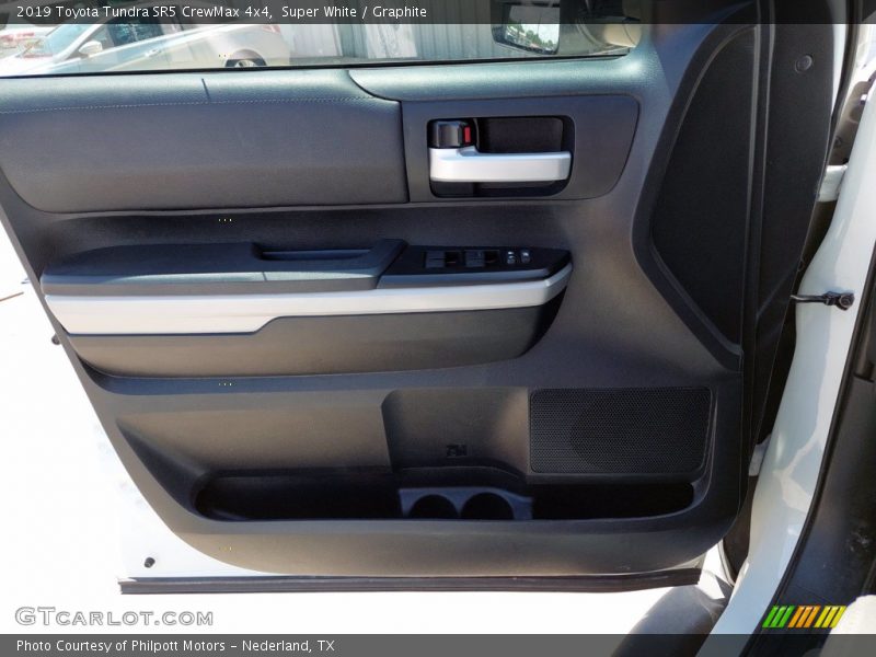 Super White / Graphite 2019 Toyota Tundra SR5 CrewMax 4x4