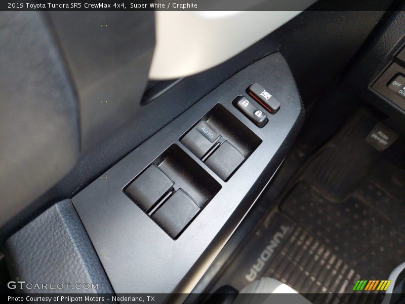 Super White / Graphite 2019 Toyota Tundra SR5 CrewMax 4x4