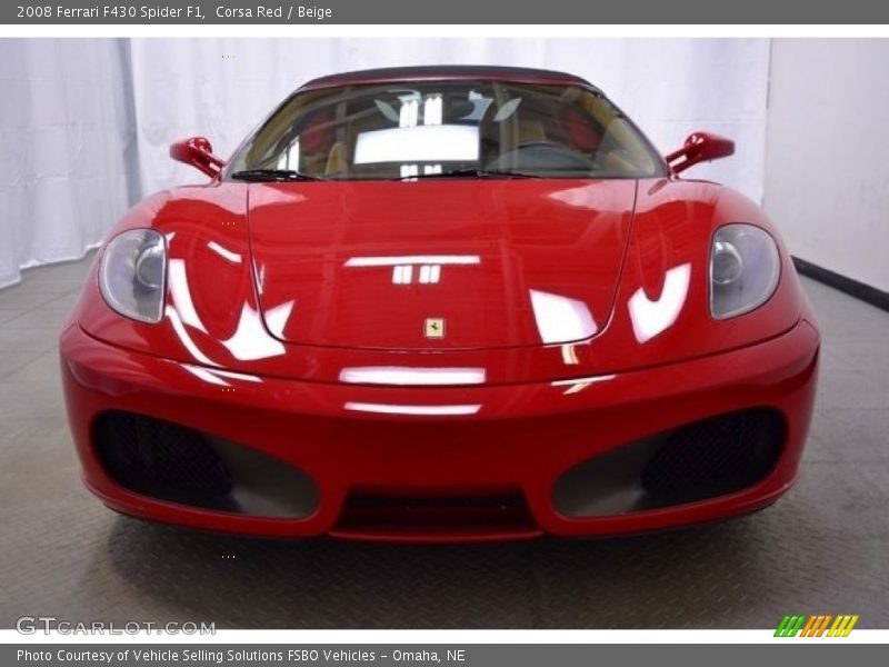 Corsa Red / Beige 2008 Ferrari F430 Spider F1