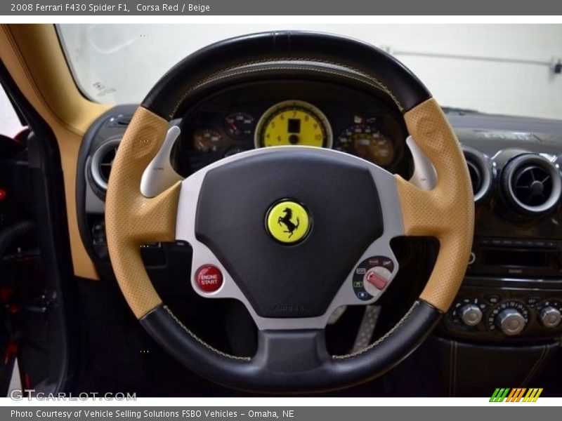 Corsa Red / Beige 2008 Ferrari F430 Spider F1