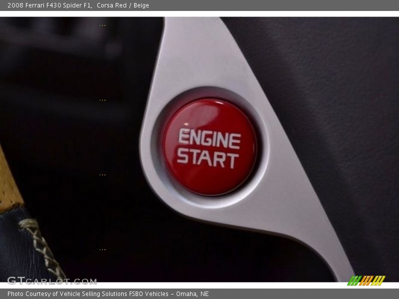 Corsa Red / Beige 2008 Ferrari F430 Spider F1