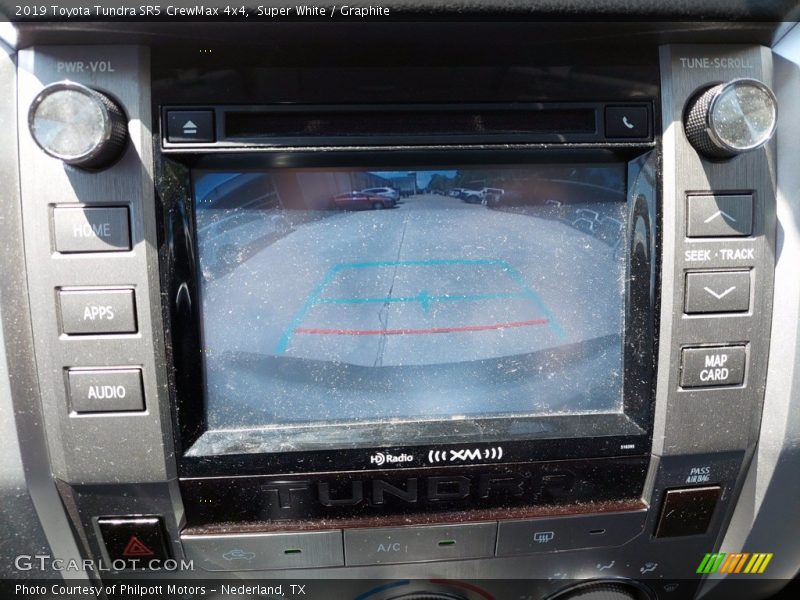 Super White / Graphite 2019 Toyota Tundra SR5 CrewMax 4x4