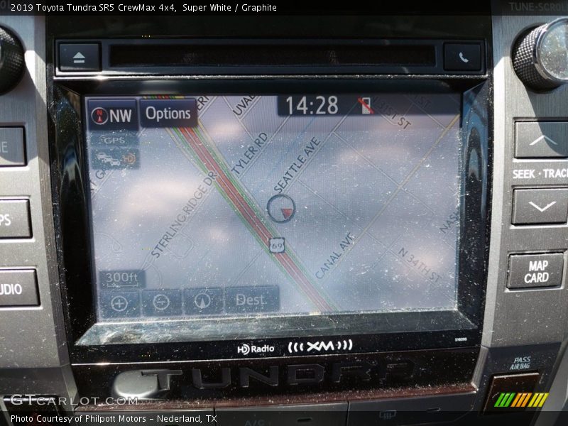 Super White / Graphite 2019 Toyota Tundra SR5 CrewMax 4x4