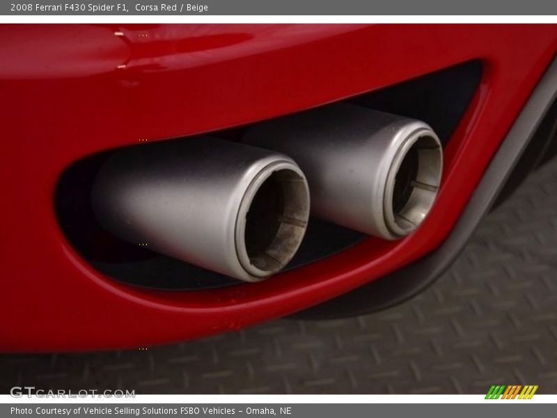 Corsa Red / Beige 2008 Ferrari F430 Spider F1
