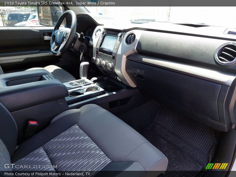 Super White / Graphite 2019 Toyota Tundra SR5 CrewMax 4x4