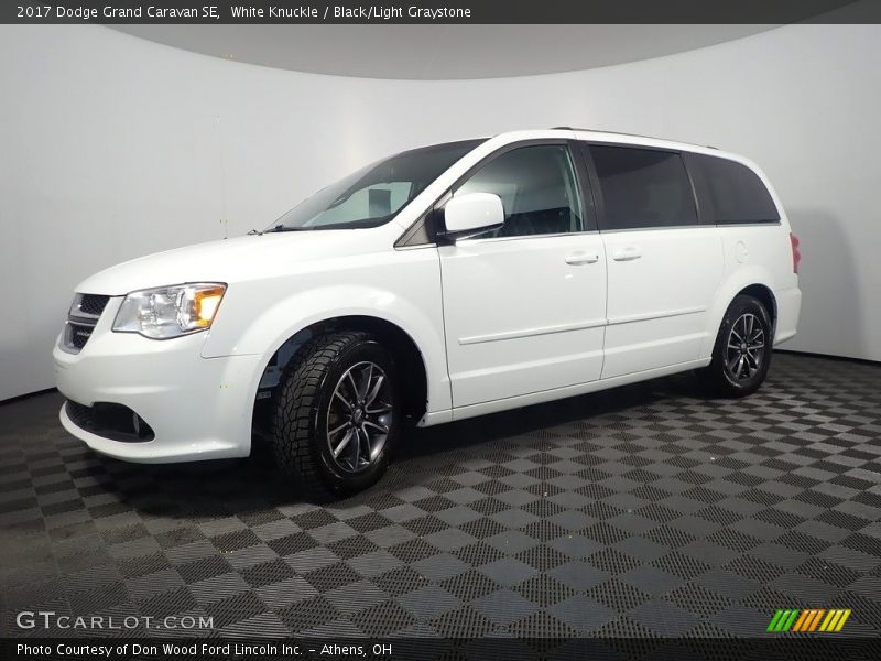 White Knuckle / Black/Light Graystone 2017 Dodge Grand Caravan SE