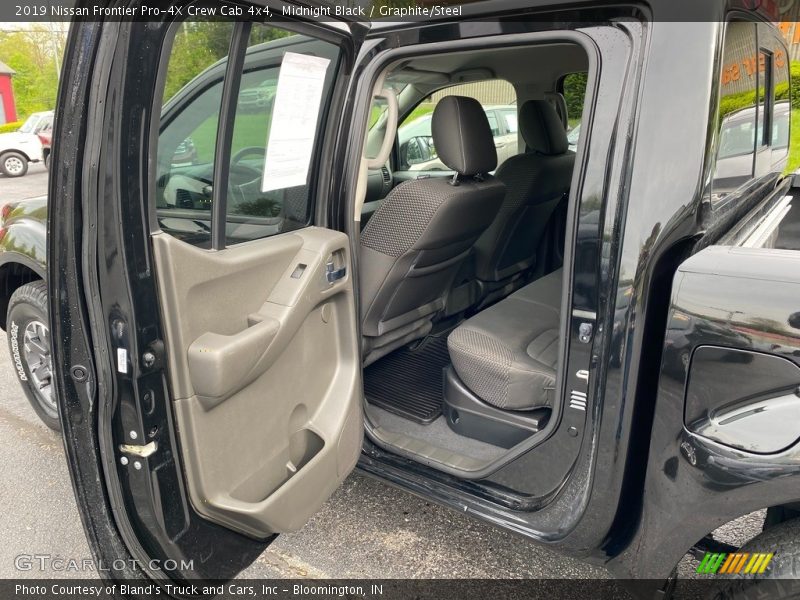 Rear Seat of 2019 Frontier Pro-4X Crew Cab 4x4