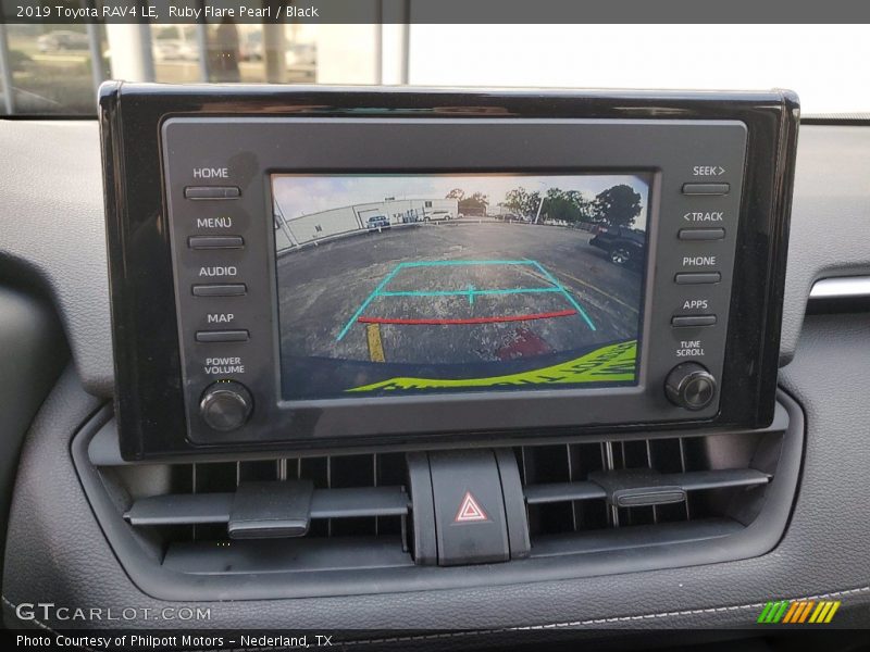 Ruby Flare Pearl / Black 2019 Toyota RAV4 LE