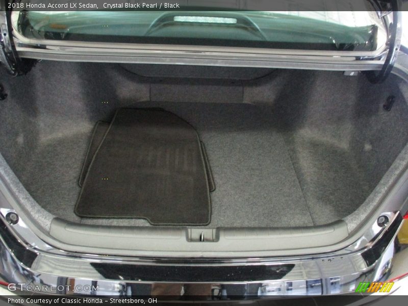 Crystal Black Pearl / Black 2018 Honda Accord LX Sedan