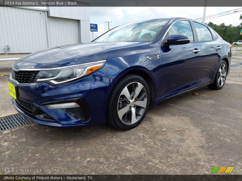 Horizon Blue / Black 2019 Kia Optima S