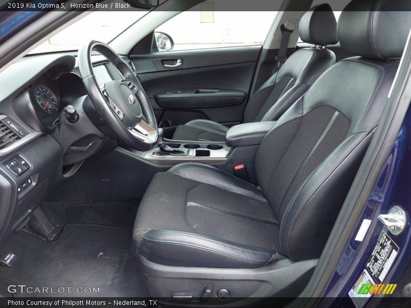 Horizon Blue / Black 2019 Kia Optima S