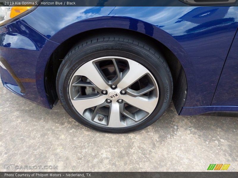 Horizon Blue / Black 2019 Kia Optima S