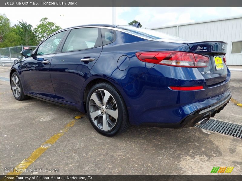 Horizon Blue / Black 2019 Kia Optima S