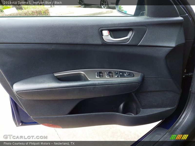 Horizon Blue / Black 2019 Kia Optima S