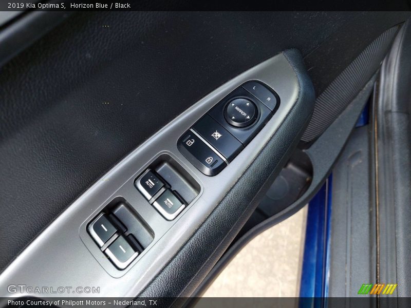 Horizon Blue / Black 2019 Kia Optima S