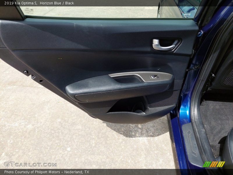 Horizon Blue / Black 2019 Kia Optima S