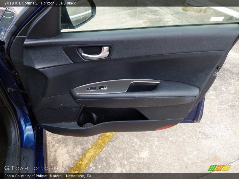 Horizon Blue / Black 2019 Kia Optima S
