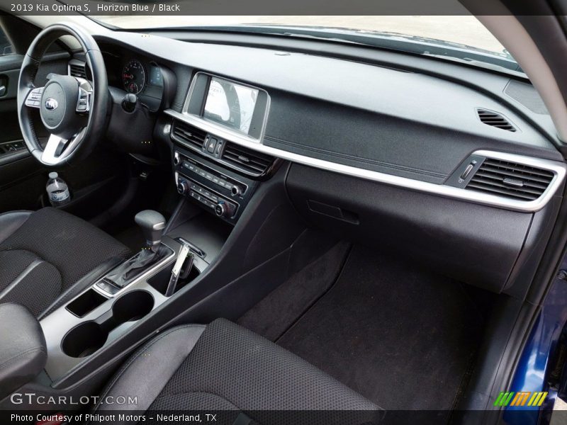 Horizon Blue / Black 2019 Kia Optima S