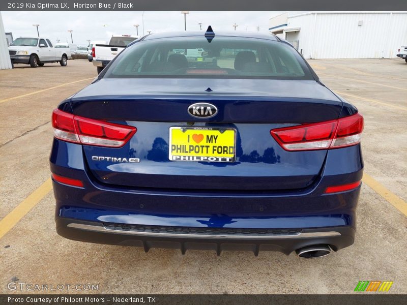 Horizon Blue / Black 2019 Kia Optima LX