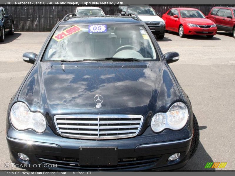 Capri Blue Metallic / Ash 2005 Mercedes-Benz C 240 4Matic Wagon