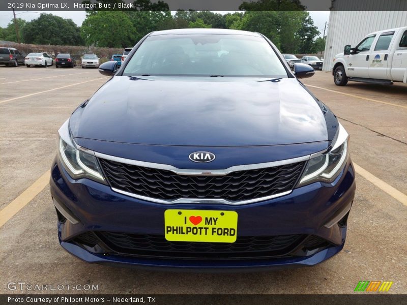 Horizon Blue / Black 2019 Kia Optima LX
