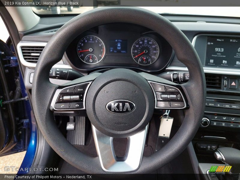 Horizon Blue / Black 2019 Kia Optima LX