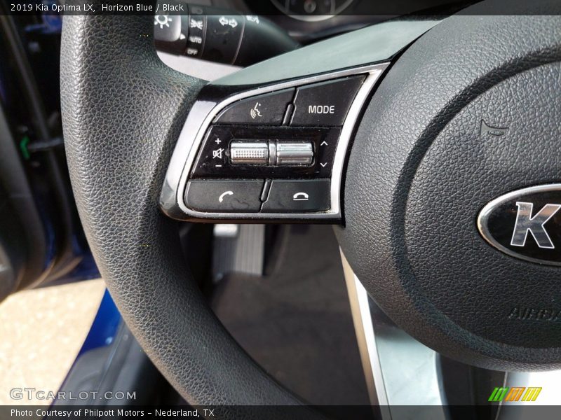 Horizon Blue / Black 2019 Kia Optima LX