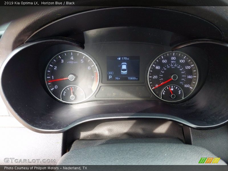 Horizon Blue / Black 2019 Kia Optima LX