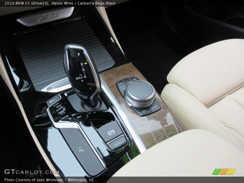 Alpine White / Canberra Beige/Black 2019 BMW X3 sDrive30i