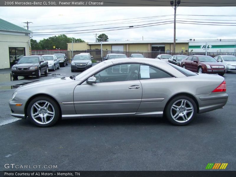 Pewter Metallic / Charcoal 2006 Mercedes-Benz CL 500