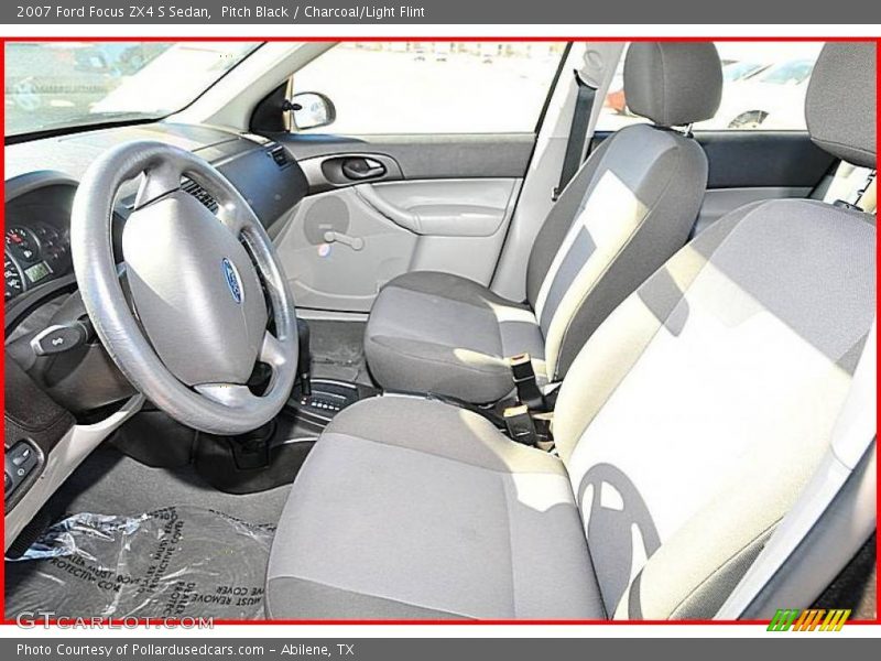 Pitch Black / Charcoal/Light Flint 2007 Ford Focus ZX4 S Sedan