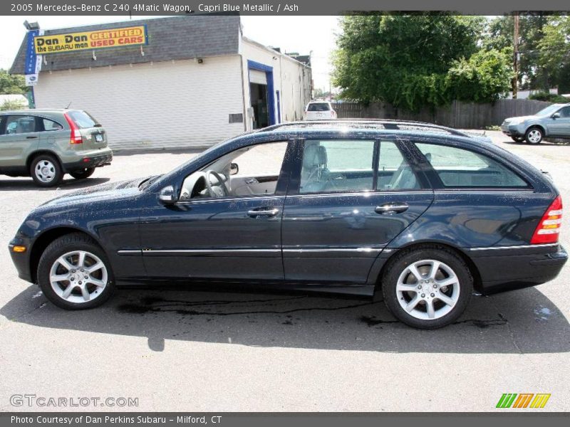 Capri Blue Metallic / Ash 2005 Mercedes-Benz C 240 4Matic Wagon