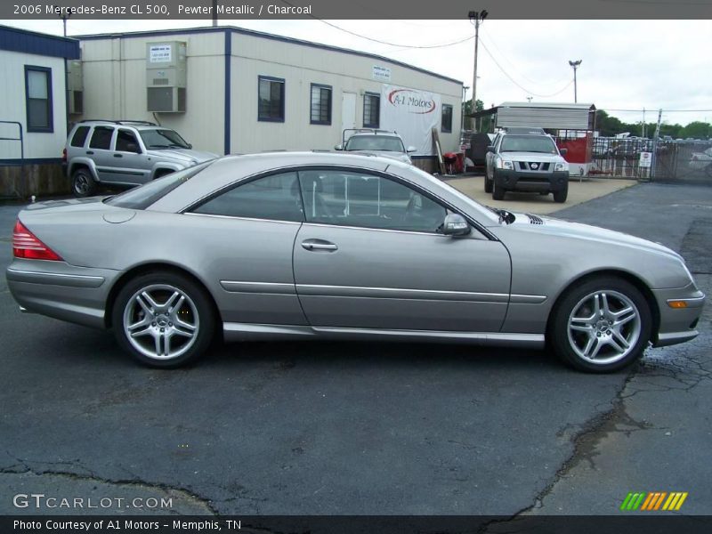 Pewter Metallic / Charcoal 2006 Mercedes-Benz CL 500