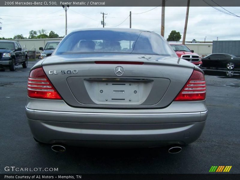 Pewter Metallic / Charcoal 2006 Mercedes-Benz CL 500