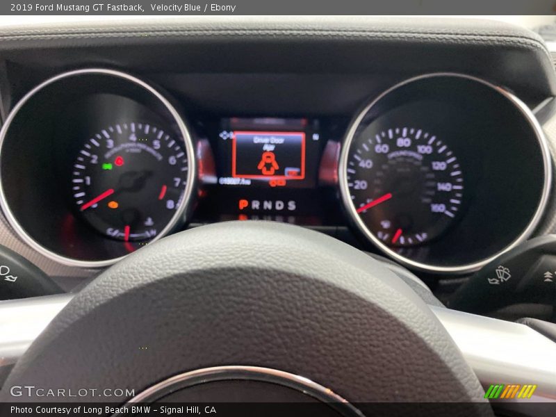 Velocity Blue / Ebony 2019 Ford Mustang GT Fastback