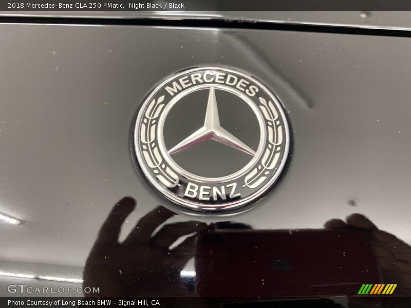 Night Black / Black 2018 Mercedes-Benz GLA 250 4Matic