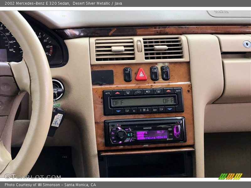 Desert Silver Metallic / Java 2002 Mercedes-Benz E 320 Sedan