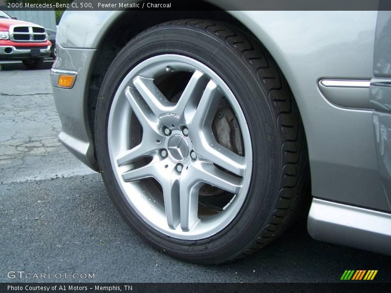 Pewter Metallic / Charcoal 2006 Mercedes-Benz CL 500