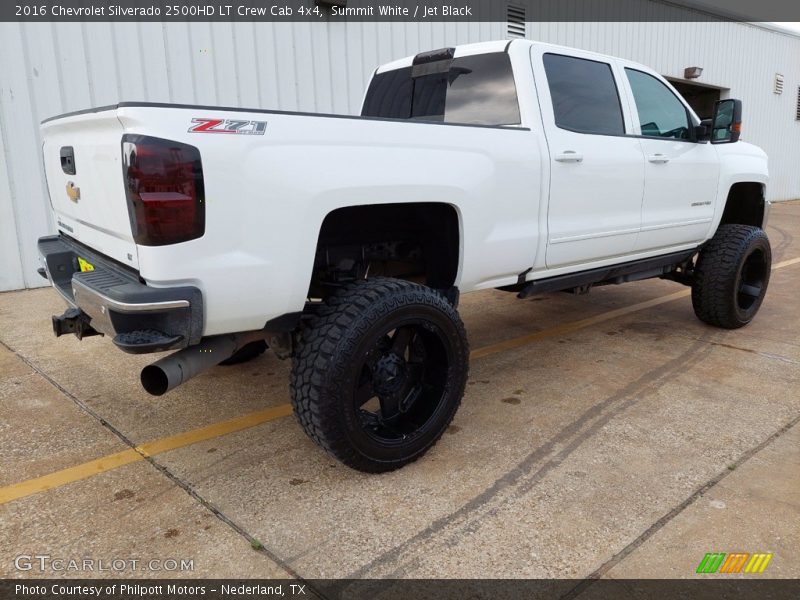 Summit White / Jet Black 2016 Chevrolet Silverado 2500HD LT Crew Cab 4x4
