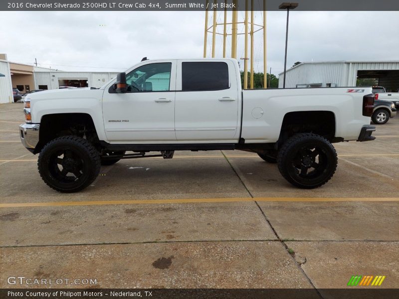 Summit White / Jet Black 2016 Chevrolet Silverado 2500HD LT Crew Cab 4x4